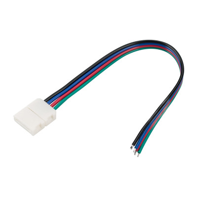 Коннектор выводной FIX-RGB-10mm-150mm-X1 (4-pin) (Arlight, -), 023952