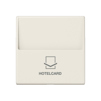 Накладка-картодержатель для балансирных механизмов 531U, 532U, 533U, 534U; термопласт; слоновая кость; A500, A590CARD