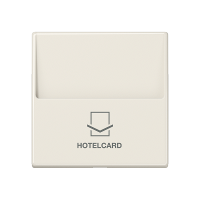 Накладка-картодержатель для балансирных механизмов 531U, 532U, 533U, 534U; термопласт; слоновая кость; A500, A590CARD