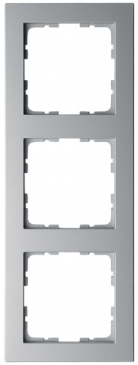 Рамка G-Classic 3-постовая, цвет Алюминий, G1003S, Jasmart Electric Рамка G-Classic 3-постовая, цвет Алюминий, G1003S, Jasmart Electric