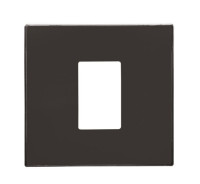 8555 NS - Накладка для механизма разъёма VDI, 1-пост, серия SKY, цвет чёрный бархат - 2CLA855500A1501 8555 NS - Накладка для механизма разъёма VDI, 1-пост, серия SKY, цвет чёрный бархат - 2CLA855500A1501