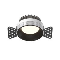 Maytoni Technical Встраиваемый светильник Okno 3000-4000-6000K 8W 100° IP 44, DL055-8W3-4-6K-TRS-B