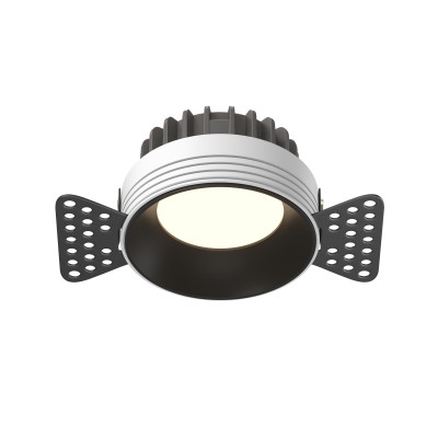 Maytoni Technical Встраиваемый светильник Okno 3000-4000-6000K 8W 100° IP 44, DL055-8W3-4-6K-TRS-B