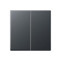 Клавиша для KNX кнопки, 2 группы; термопласт; матовый антрацит, A102BFANM