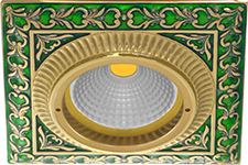 FD1005VEEN Fede Светильник встраиваемый SMALTO ITALIANO, Emerald Green
