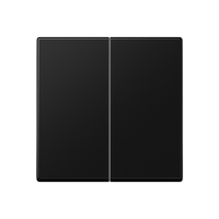 Клавиша для балансирных выключателей; дюропласт; черный матовый, A595SWM