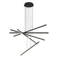 ST LUCE SL394.423.06 Люстра подвесная ST-Luce Черный/Белый LED 1*100W 4000K