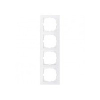M-Pure Рамка 4-ная, полярно-белый