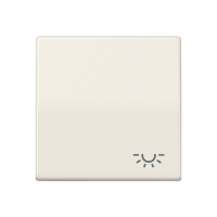 Клавиша для выключателя с символом "свет"; слоновая кость, AS591L Клавиша для выключателя с символом "свет"; слоновая кость, AS591L