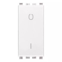 Vimar Выключатель 2P 16AX , белый, 20015.B