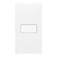 Vimar Клавиша для осевых устройств на 1 модуль персонализируемая, белая, 20131.0.B