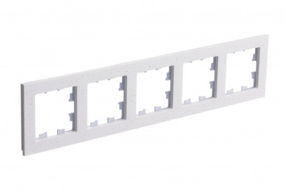 ATN343105 - ATN343105 - AtlasDesign NATURE 5-постовая РАМКА, МРАМОР КРЕМ РОЯЛ