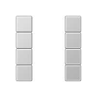 комплект накладок 4гр алюминий, A504TSAAL комплект накладок 4гр алюминий, A504TSAAL