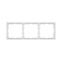 Рамка 3-постовая, белый матовый Kollinger Eclipse EC3WH