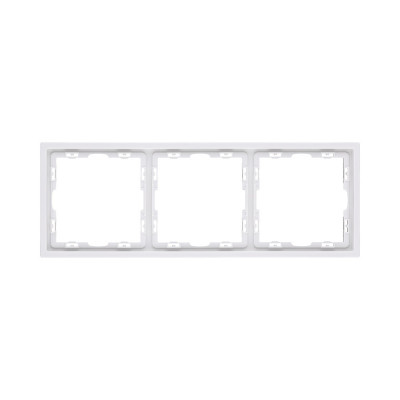 Рамка 3-постовая, белый матовый Kollinger Eclipse EC3WH