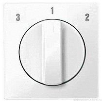 SM Накладка на мех-зм выкл. вентилятора арт.№SCMTN317100, бел.