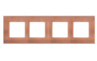 FD01704BC Fede Fede SOHO Рамка 4-ная,   Brushed Cooper