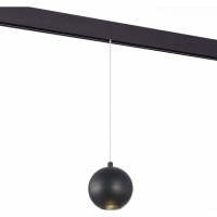 ST LUCE ST354.433.12 Магнитный трековый светильник подвесной Черный LED 1*12W 3000K 750Lm Ra>80 36° IP20 D100xH92 48V