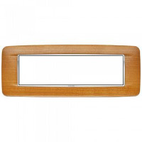 20687.C36 - Vimar Накладка с закруглениями для 7 модулей вишня американская