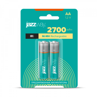 Jazzway Акк. AA 2700мАч предзаряженные BL-2, 5007840