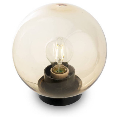 Светильник садово-парковый, ПМАА, 230V E27, d=250мм, золотой, НТУ 01-60-253, 11565 (на столб), Feron 11565