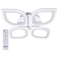 Светильник светодиодный управляемый с пультом 86W, Max. 5000Lm, 3000К-6500K, IP20, белый AL5950 Leaf, Feron 41672