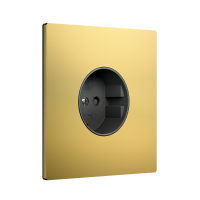 Fontini Розетка электрическая 2к+з, цвет Matt Bronze,  Fontini, серия Font barcelona 5.1