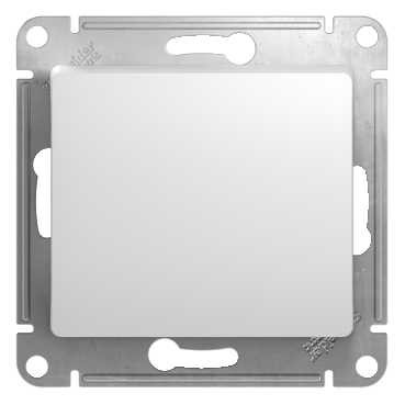 GLOSSA Перекрестный ПЕРЕКЛЮЧАТЕЛЬ, сх.7, 10АХ, механизм, БЕЛЫЙ