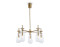 Потолочный светильник с травертином E14*5, AMBRELLA LIGHT, LH53305