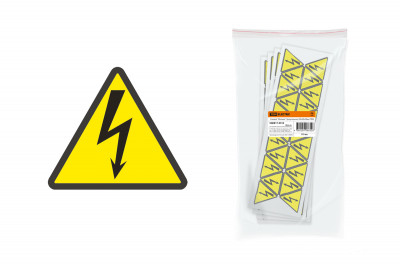 Символ "Молния" (треугольник) 50х50х50мм TDM Electric, SQ0817-0014