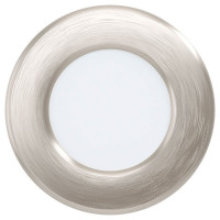 99136 Светодиод. встраив. светильник FUEVA 5, 2,7W (LED), ?86, ET26, 300lm, 3000K, сталь, никель ма