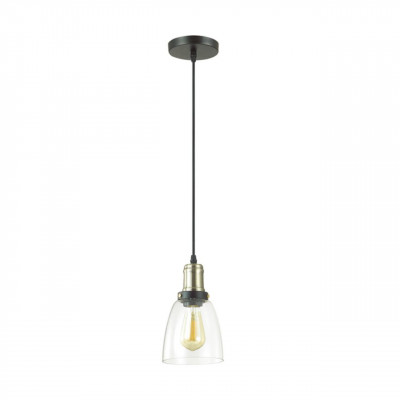 LUMION 3683/1 SUSPENTIONI LN18 153 античная бронза/стекло Подвес E27 60W 220V KIT