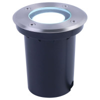 Arte Lamp PIAZZA, Светильник уличный архитектурный, цвет арматуры - МАТОВОЕ СЕРЕБРО, цвет плафона/декора - ПРОЗРАЧНЫЙ, 1х35W GU10, A6017IN-1SS