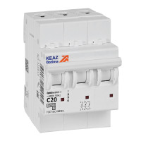 КЭАЗ OptiDin BM63 Автоматический выключатель 3P 20А C 4,5кА AC (BM63-3C20-4,5-УХЛ3) КЭАЗ OptiDin BM63 Автоматический выключатель 3P 20А C 4,5кА AC (BM63-3C20-4,5-УХЛ3)