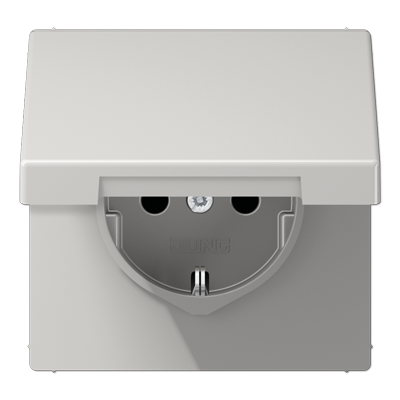 Штепсельная розетка SCHUKO 16A, 250V~  с крышкой, LS1521KLLG