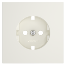 Накладка для розетки с заземлением, S70 (хлопок), VLS000613
