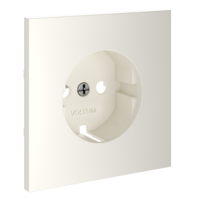 Накладка для розетки с заземлением, S70 (хлопок), VLS000613