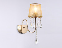 Настенный светильник с абажуром и хрусталем, AMBRELLA LIGHT, TR4596