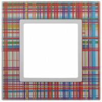 ЭРА 14-5101-00 Elegance Прозрачный/бел Стекло Рамка 1-ая