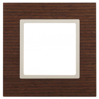ЭРА 14-5301-09 Elegance Дуб/сл.кость Дерево Рамка 1-ая