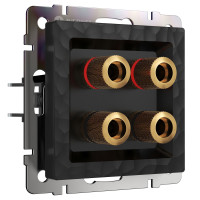 Werkel W1285008/ Акустическая розетка (hammer черный), a052041 Werkel W1285008/ Акустическая розетка (hammer черный), a052041