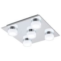 96544 Светодиод. потол. светильник ROMENDO 1 для ванн. комн. димм., 5х7,2W (LED), 320х320, IP44, ста