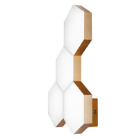 Lightstar 750641 (MВ13003032-4А) Бра FAVO LED-20W 960LM Satin Gold 3000K (в комплекте)