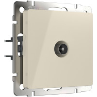Werkel W1184003/ ТВ-розетка проходная (слоновая кость), a051483