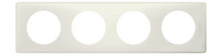 Legrand Рамка - Программа Celiane - 4 поста - Белая перкаль, 066704