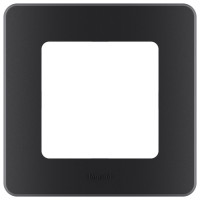 673933 - Рамка 1 пост - Legrand/Daccord Inspiria - антрацит, Legrand