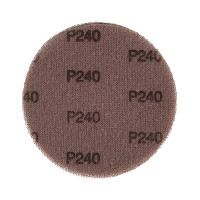 Диск шлифовальный на сетчатой основе 125 мм, Р240, 5 шт Kranz, KR-90-0045