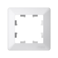 ATN221301 - ATLASDESIGN AIR 1-постовая РАМКА, ЛОТОС/дымчатый белый, Systeme Electric