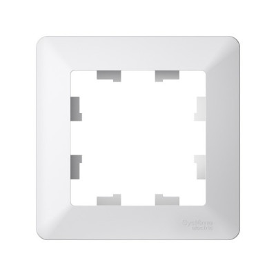 ATN221301 - ATLASDESIGN AIR 1-постовая РАМКА, ЛОТОС/дымчатый белый, Systeme Electric