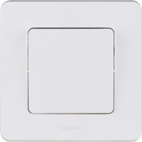 Legrand Inspiria Выключатель 1-х клавишный, цвет белый